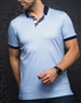 Men fashion polo shirt | light blue