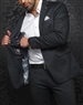 Au Noir Blazer Scott Dark Grey