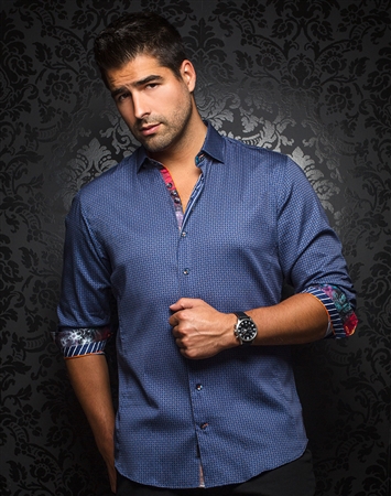 Sporty Dress Shirt - Segovia Navy