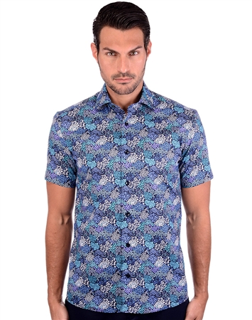 Smooth Spring Men’s Fashionable Woven Shirt