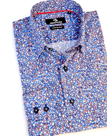 Italian Liberty Print Dress Shirt