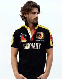 Absolute Rebellion Polo Soccer Germany Black