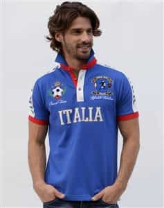 Absolute Rebellion Polo Soccer Italia Blue