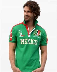 Absolute Rebellion Polo Soccer Mexico Green