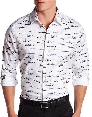 Men Casual Shirt | White Dress Shirt