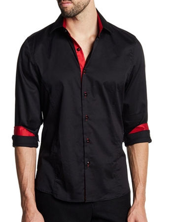 Black Party Casual Shirt