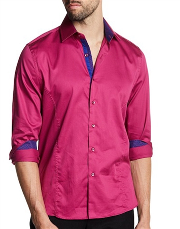 Plum Color Button Down Shirt | Casual Shirt