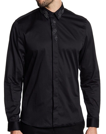 Black Luxury Designer Shirt