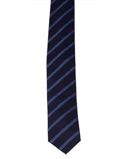 Designer Necktie - Navy Stripe