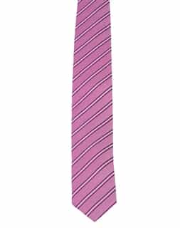 Pink Stripe Necktie