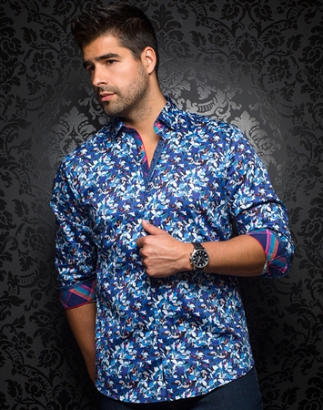 Sporty Dress Shirt - Tavarone Blue