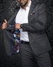 Au Noir Blazer Taylor Dark Grey Multi