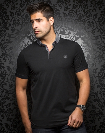 Luxury Sport Polo - Teddy Black