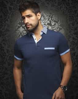 Designer Polo Shirt - Navy