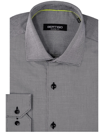 Luxury Grey Dress Shirt