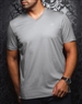 Au Noir T-Shirt Michael-V Light Grey