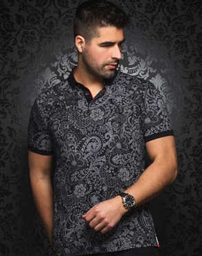 Au Noir Polo Vector Black