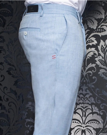 Au Noir Pants Wesson-Lancaster Chambray
