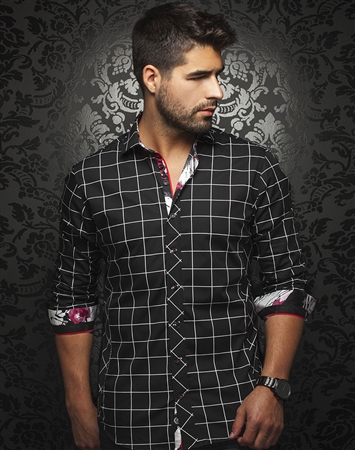 Modern Classic Shirt - Black White Check