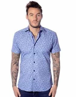 Designer Blue Short Sleeve