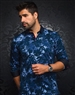 Men fashion polo shirt | navy denim