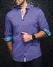 Au Noir Shirt Zioni Lavender