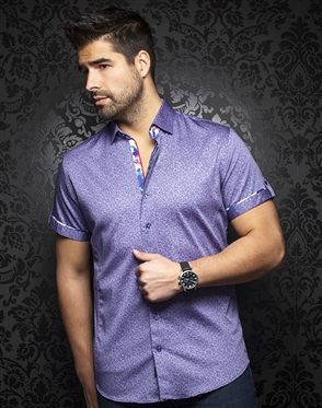 Au Noir Shirt Zolo-ss-purple