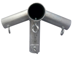 Canopy Fitting 1 7/8" Medium Peak End Down (110 Degree)