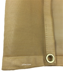 20x20 Tan Mesh Tarp