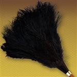 20" Apex Line Premium Ostrich Feather Duster - Black (ALTAAP20B)