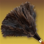 14" Apex Line Premium Ostrich Feather Duster - Gray (ALTADH14G)