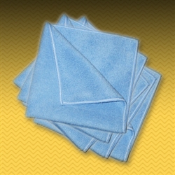 16" Blue Microfiber Towel (5 Pack)
