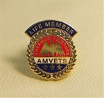 AMVETS Life Member Pin