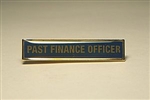 Past Finance Officer Bar