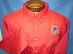 Dress Shirt L/S - Red XL