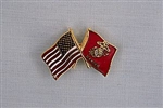 USMC/US Flag Pin