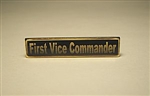 First Vice Commander Bar