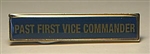 Past First Vice Commander Bar