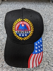 AMVETS Patriotic Ball Cap