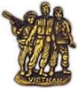 3 MAN VIETNAM MEMORIAL PIN