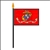4" x 6" USMC Flag