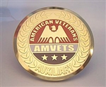 2" Auxiliary Metal Etched Logo