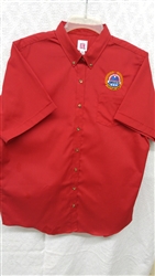 AMVETS Riders Red S/S Women's Blouse Large