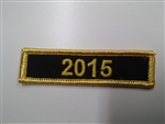 Rider Quality Chapter Year Patch 2015