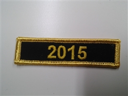 Rider Quality Chapter Year Patch 2015