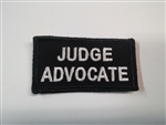 Judge Advocate 3"x1 1/2"