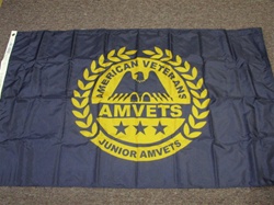 3' x 5' Junior AMVETS Flag