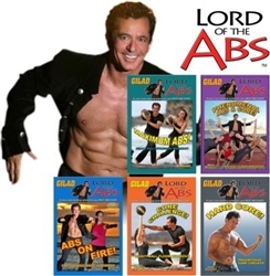 Gilad's Lord of the abs - All 5 DVDs