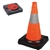 18" Lighted Collapsible Traffic Cone (Single)