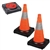 18" Lighted Collapsible Traffic Cone - First Responder